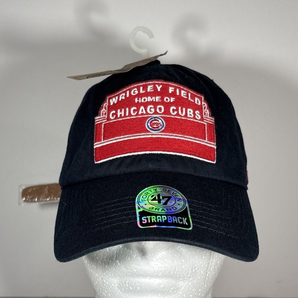 '47 Chicago Cubs Wrigley Field MLB Strap Back Hat